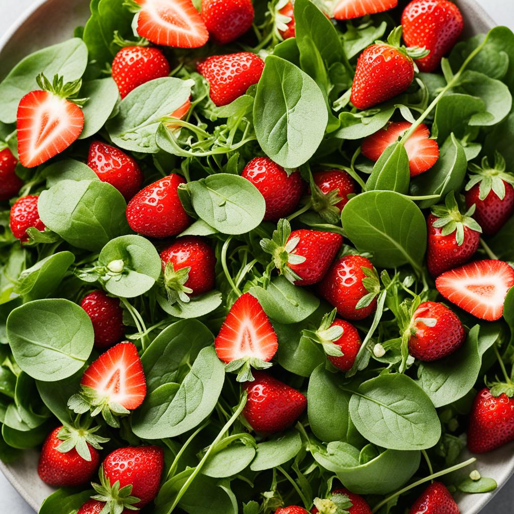 ingredients for strawberry arugula salad ingredients for strawberry arugula salad