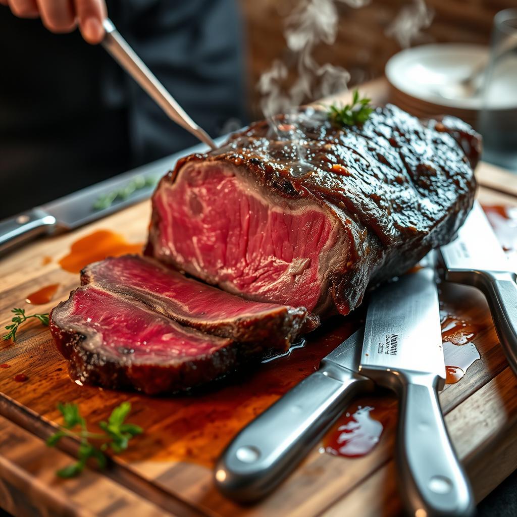 carve ribeye roast