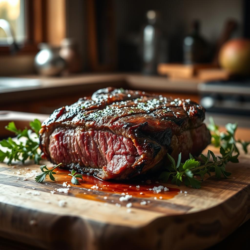 ribeye roast resting time